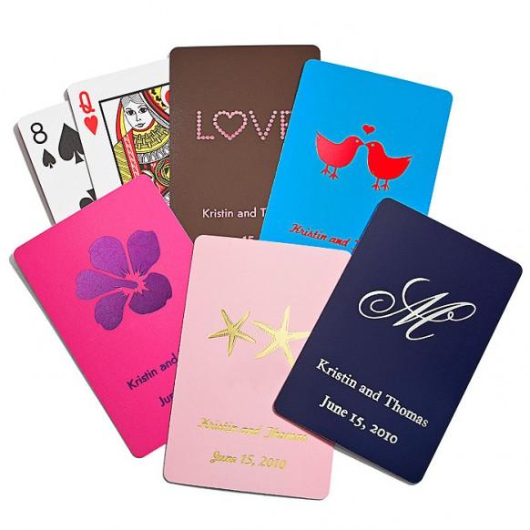 Wedding Gifts Personalized Deck Of Playing Cards 1182001 Weddbook