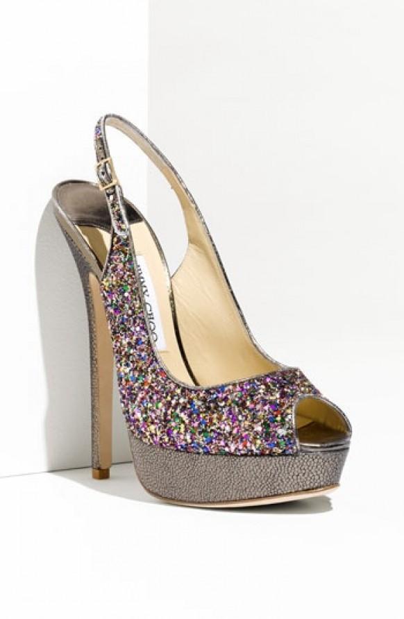 Sparkle And Glitter Wedding Shoes 1363814 Weddbook