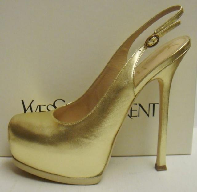 ysl sling backs