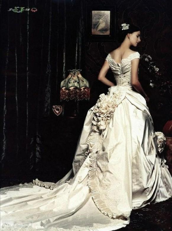 Amazing Baroque Wedding Dress in the world Learn more here 