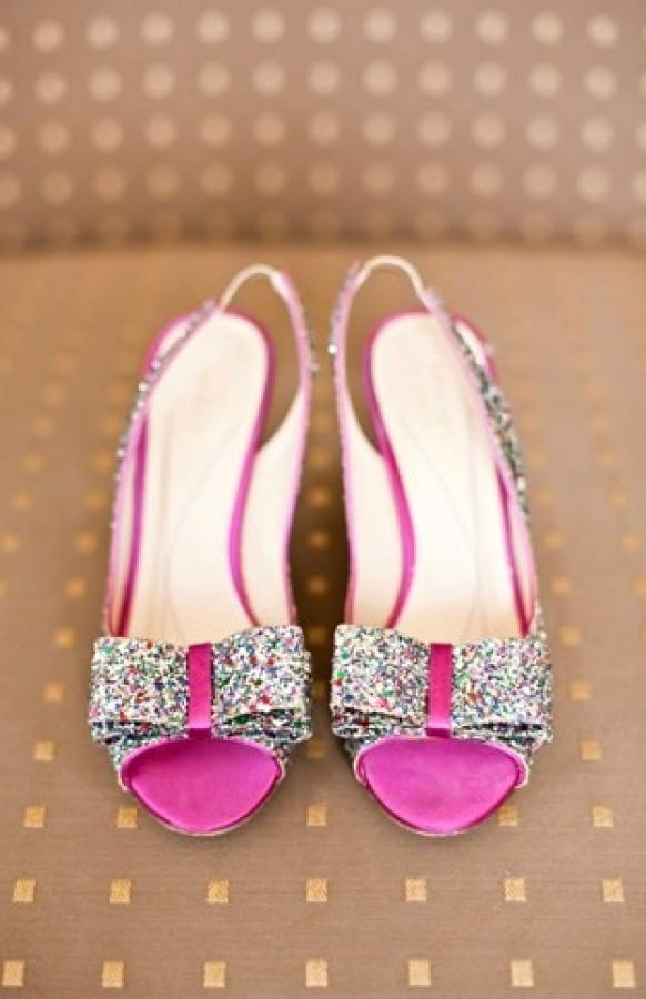 sparkly flat shoes for wedding