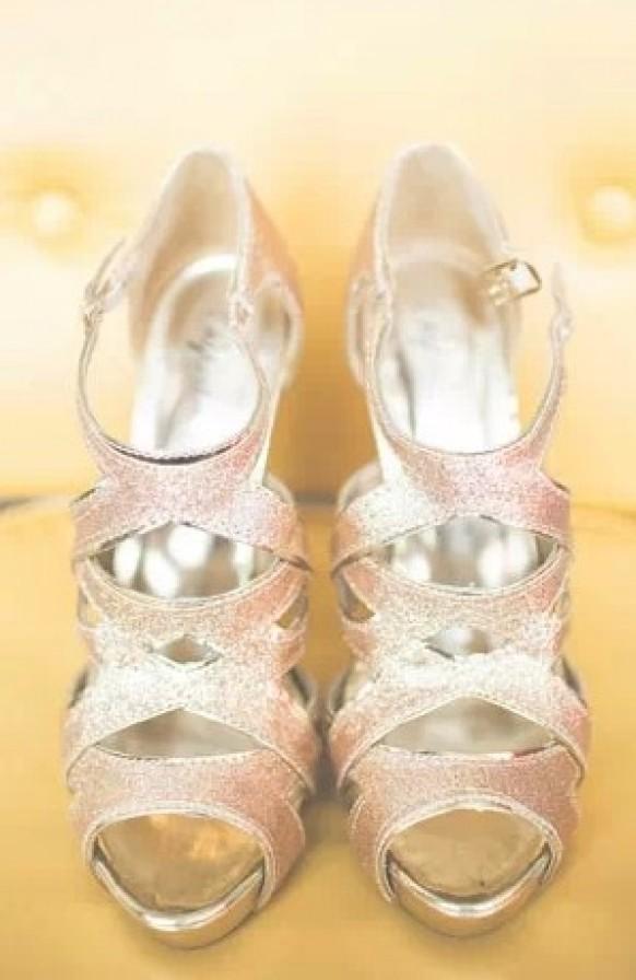sparkly flat shoes for wedding