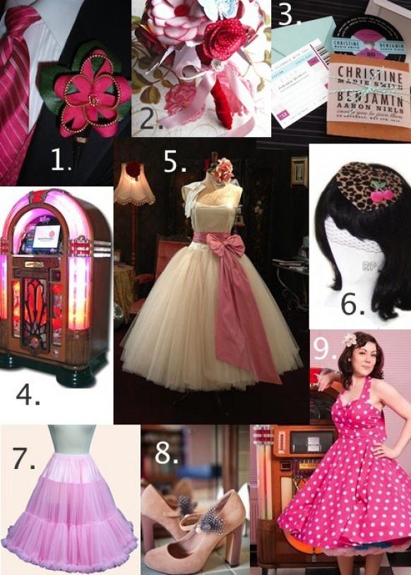 50s Wedding 50S Style Wedding 799557 Weddbook