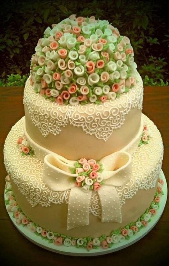 Wedding Cakes - Yummy Art (cake And Pastry) #1955876 - Weddbook