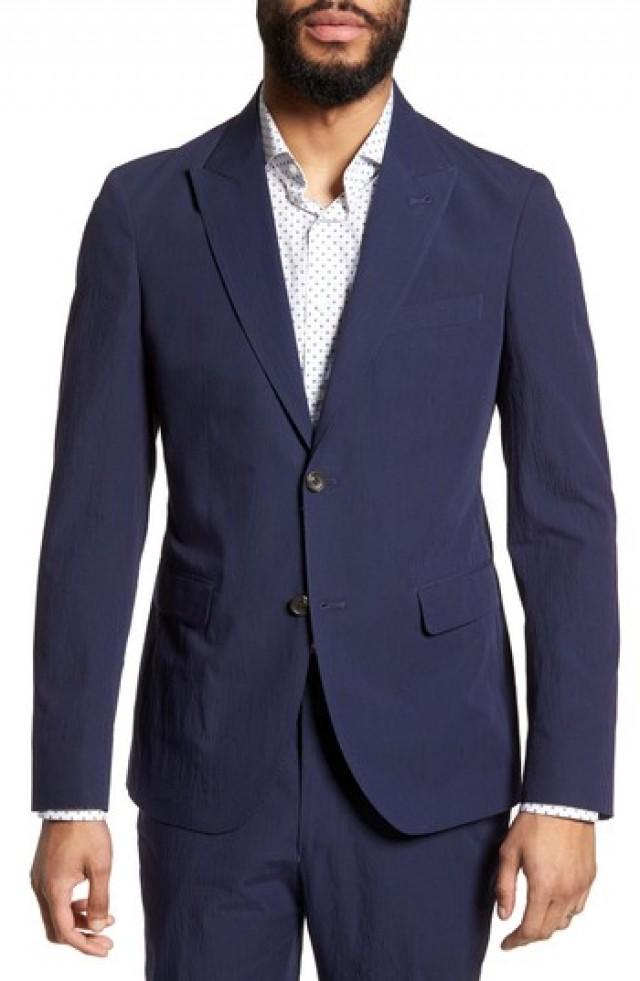 Strong Suit Volante Seersucker Suit Jacket #2848252 - Weddbook